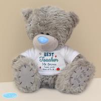 Personalised 10" Best Teacher T-Shirt Me to You Bear Extra Image 2 Preview